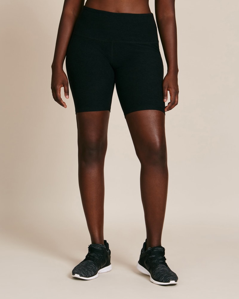 High Waisted Biker Short Darkest Night